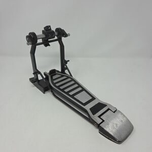 Unbranded Double Chain Kick Drum Pedal W/ Bottom Plate NO HAMMER&CHAIN FOR PARTS